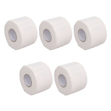 5 Rolls Waterproof Self-Adhesive Stretchy Neck Paper Bands for Salons