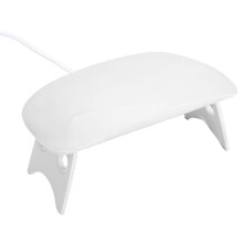 UV LED Nail Lamp, Mini 6W Foldable USB Gel Dryer for Fast Curing and Travel