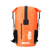 (Orange, 55L) 55L Outdoor Large Capacity Waterproof Drift Bag