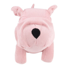 Hundleksak i nät, slitstark fleece med förstärkta sömmar och verklighetstrogna ljudeffekter, giftfri, bettresistent design
