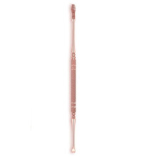 Kit com 3 Limpadores de Ouvido de Aço Inoxidável com Duas Pontas e Mola para Limpeza e Remoção de Cera de Ouvido - Ideal para Crianças