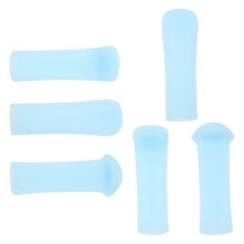 Strumenti per la rimozione del cerume, punte blu per cucchiai auricolari, fornitura sostituibile da 12 pezzi