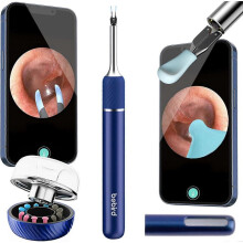 Korvavaikunpoistotyökalu kameralla, Note5 Pro Max, korvavaikunpoistopinsetit, 3-in-1-tilainen korvanpuhdistussarja kameralla