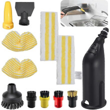 Accessori per pulitori a vapore per Karcher SC1 SC2 SC3 SC4 SC5, spazzola rotonda grande, ugello curvo, pala a vapore, spazzola rotonda