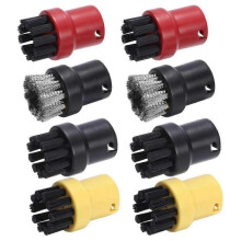 cepillos redondos de repuesto para limpiadores de vapor Karcher SC1/SC2/CTK10/SC3/SC4/SC5/SC7
