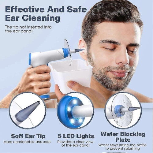 Kit eléctrico de limpieza de oídos con luz (nuevo, 2025) 1
