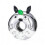 Ciambella di cincillà in argento sterling 3