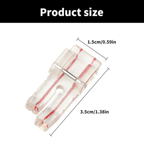 4 Pcs/Set Sewing Feet Sewing Machine Presser Foot Straight 2