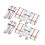 4 Pcs/Set Sewing Feet Sewing Machine Presser Foot Straight 1