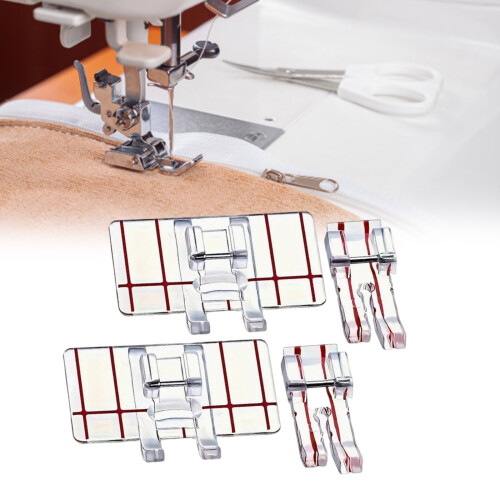 4 Pcs/Set Sewing Feet Sewing Machine Presser Foot Straight 1