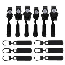 12 Pieces 3 Size Zips Repair Set Zippers Replacement Set Zippers