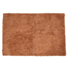 Chenille-Badematte – Ultra saugfähige Badematte mit schnelltrocknender Technologie, flauschig-weiche Oberfläche für Dusche und Waschbecken,