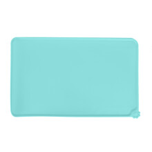 Waterdichte voerbakmat voor honden en katten, antislip, voedselveilig siliconen, vaatwasbestendig, geschikt voor kleine dieren, met opstaande randen,