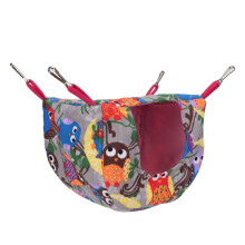 Nid confortable pour petits animaux, maison respirante pour hamster avec crochets, cachette douillette, endroit sûr pour dormir, hamac pour oiseaux,