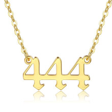 Numerologie hanger ketting voor vrouwen, betekenisvol cadeau voor vrouwen bij speciale gelegenheden, hypoallergeen materiaal voor dagelijks gebruik,