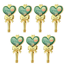 7Pcs Replaceable Seal Stamp Handle, Metal Seal-Christmas elk