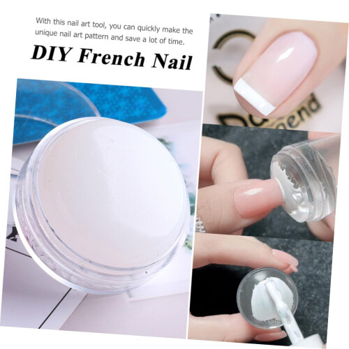 Nail Art Stamper Set with Soft Silicone Head for Precise Pattern Transfer DIY Manicure Kit 1