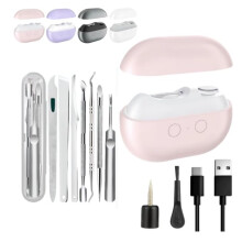 Electric Nail Clippers with LED Light and Smart Safety Sensor for Baby and Adult Grooming