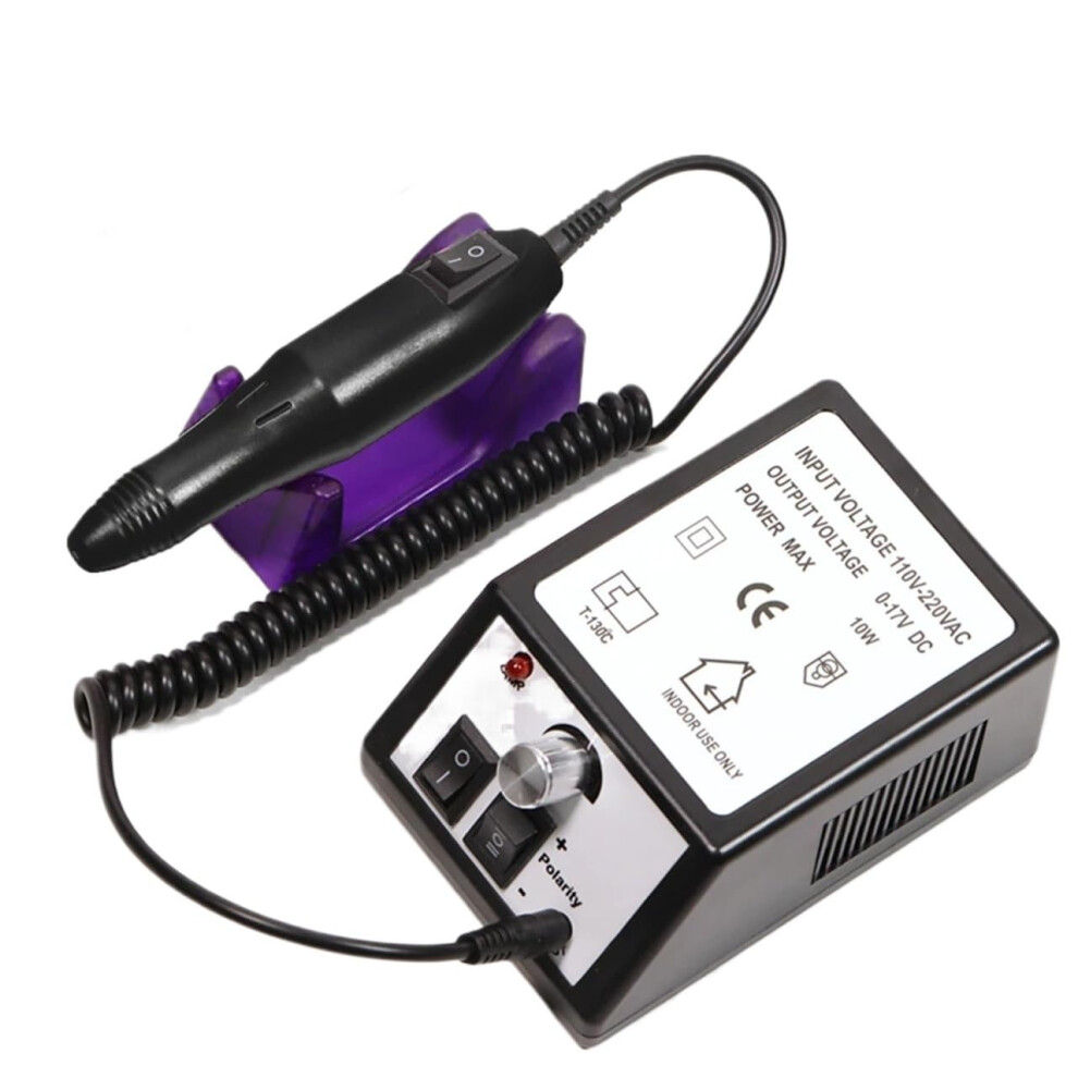 White/Pink/Black Electric Nail Drill 35000Rpm Variable Speed With Foot Pedal For Acrylic Gel Manicure Pedicure