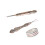 2Pcs Seam Rippers with Sewing Tape, Stitching-red bronze 1