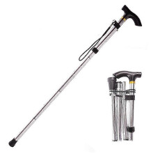 Adjustable Folding Walking Stick Non-slip Base Hiking Trekking Pole...