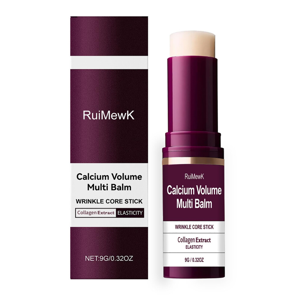 Wrinkle Balm Stick with Collagen Boost for Eyes Lips Face Neck â Deep Hydration AntiAging