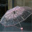 Transparent Clear Umbrella Cherry Blossom(Pink) 1
