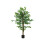 HOMCOM Artificial Ficus Tree, with Weighted Plant Pot - Green 1