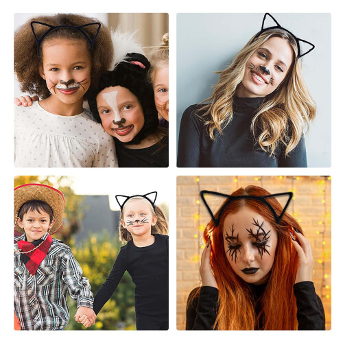 αυτιά γάτας; κορδέλα για το Halloween; αξεσουάρ για το Halloween; κορδέλα για το Halloween; αυτιά 1