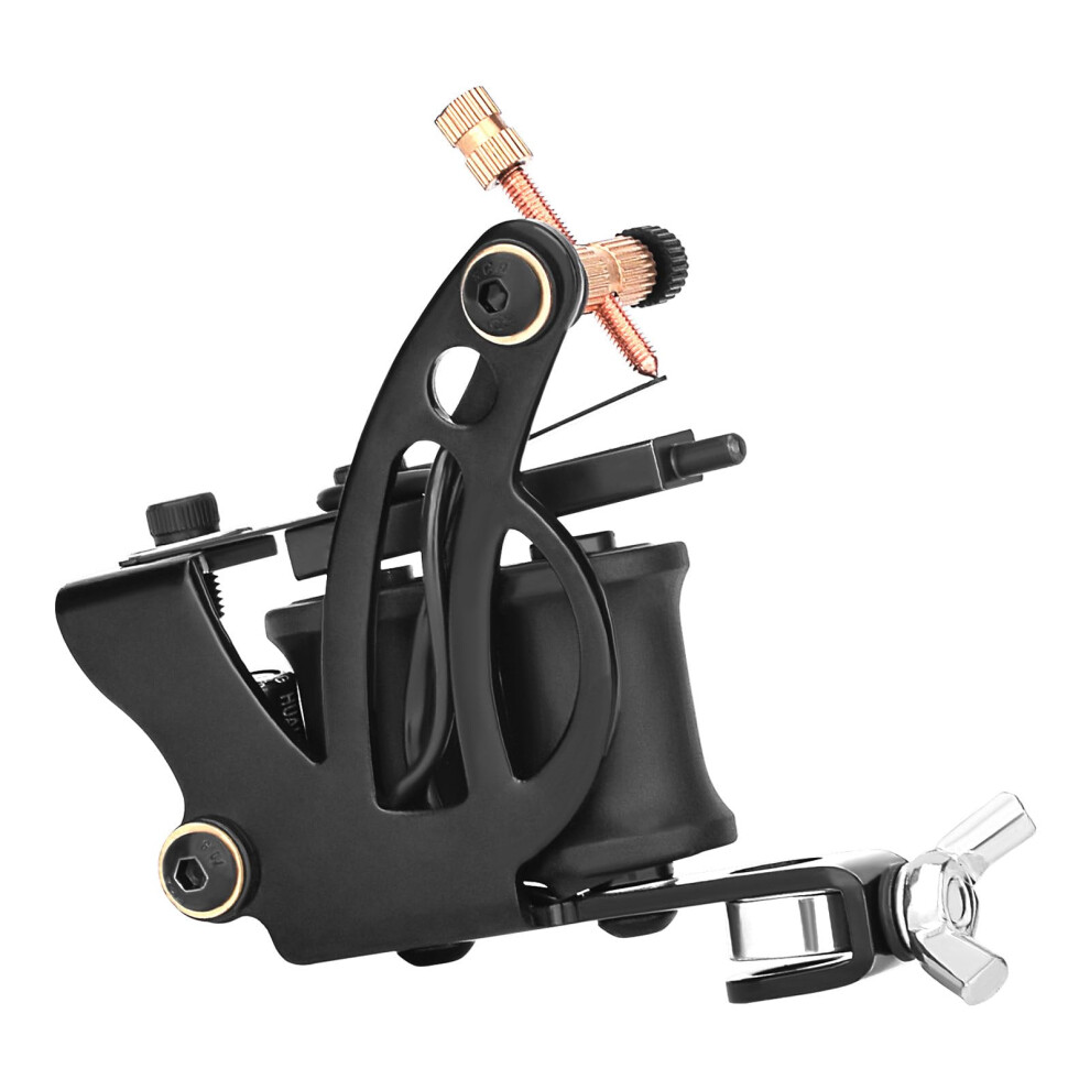 Professional 8 Wrap Coil Tattoo Liner Machine Iron Frame Gun for Precision Line Work and Artists