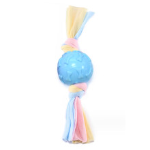 Set regalo di giocattoli per cani e cuccioli, giocattoli interattivi da masticare con elementi in gomma naturale, design per la pulizia dei denti,