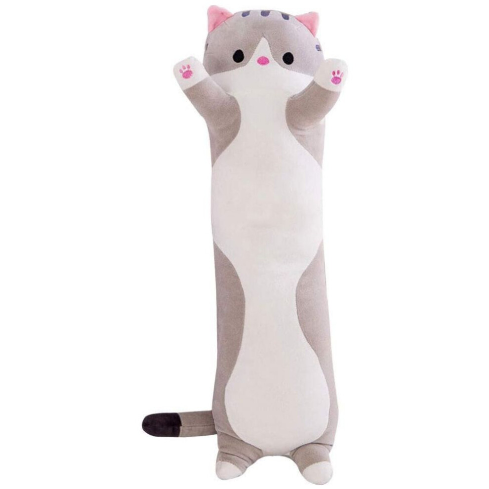 Adorable Feline Companion, Comfortable Hugging Pillow With Soft Velvety Fabric, Stress Relief Companion For Adults And Children