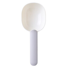 Professioneller Futterlöffel mit Verschlussclip, präzise Dosierung für die Futterportionierung, ergonomisches Design und multifunktionale