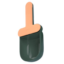 Colorful Pet Accessories, Wet Food Spatula & Dry Food Scoop, BPA-Free Silicone Durable Construction for Wrist Comfort Ergonomic Handle (2 Pieces)
