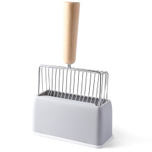 Your Essential Cat Litter Scoop, Ergonomic Handle for Effortless Use, Dual-Size Clearance for Optimal Sifting, Comfortable Grip for User-Friendly Hand