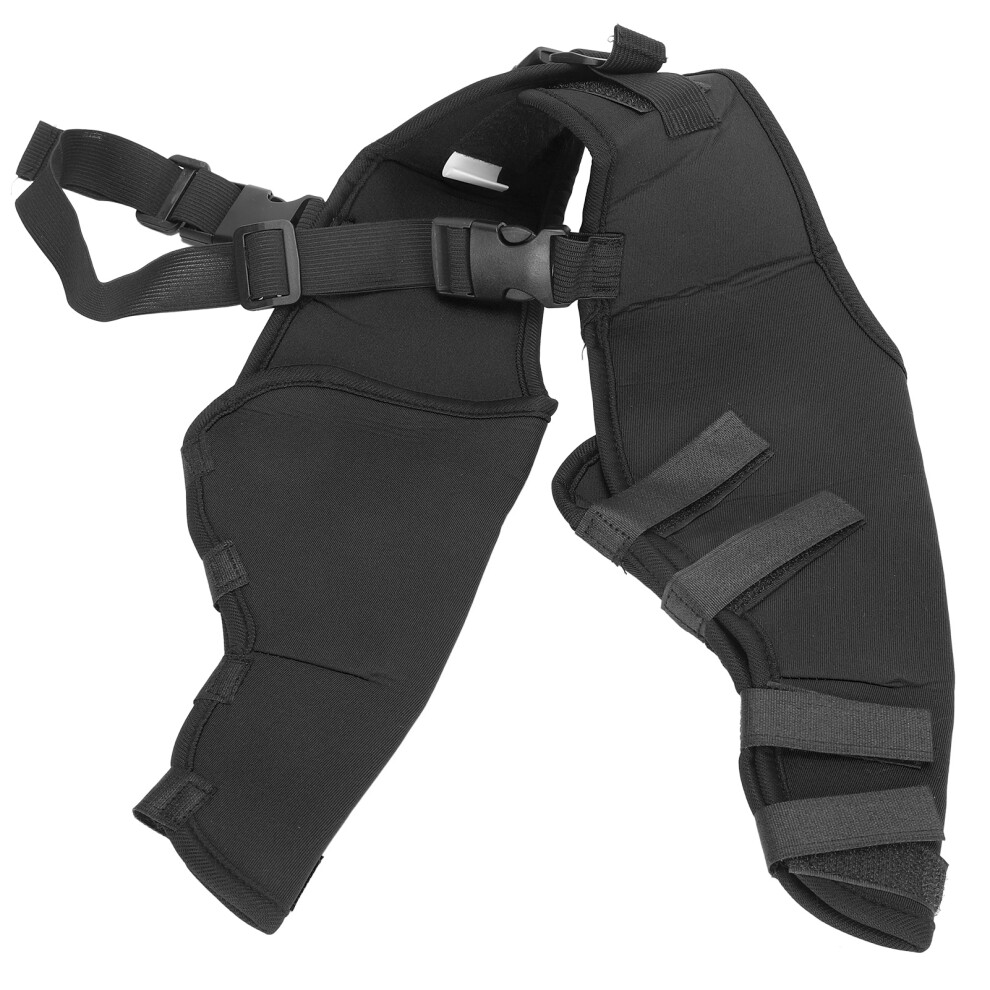 Reflective Tape Dog Elbow Protectors Front Leg Braces Pet Knee Pads For Injuries Sprains And Loss Of Stability Provides Pain Relief With High Quality