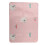 Newborn Changing Pad with 3-Layer Construction, Washable Reusable Diaper Mat Featuring Waterproof Core, Soft Cotton Breathable Fabric, Foldable 4