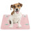 Newborn Changing Pad with 3-Layer Construction, Washable Reusable Diaper Mat Featuring Waterproof Core, Soft Cotton Breathable Fabric, Foldable 6