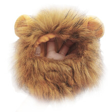Lifelike Lion Costume for Cats Featuring Easy Strap On Style, Perfect for Halloween, Photoshoots and Festival Costumes (One Size Fits All)