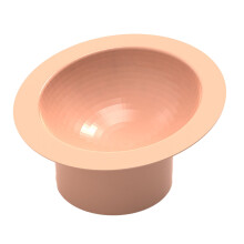 Bol à cire en silicone antiadhésif avec poignée anti-brûlure, doublure de fonte réutilisable et doseur intégré. Facile à nettoyer.