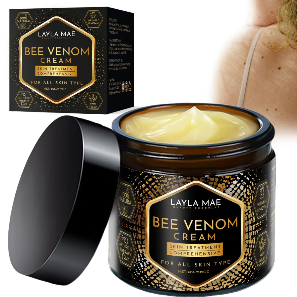 Cream Bee Venom Face 2 Pack For Deep Hydration And Antiaging Daily Skincare