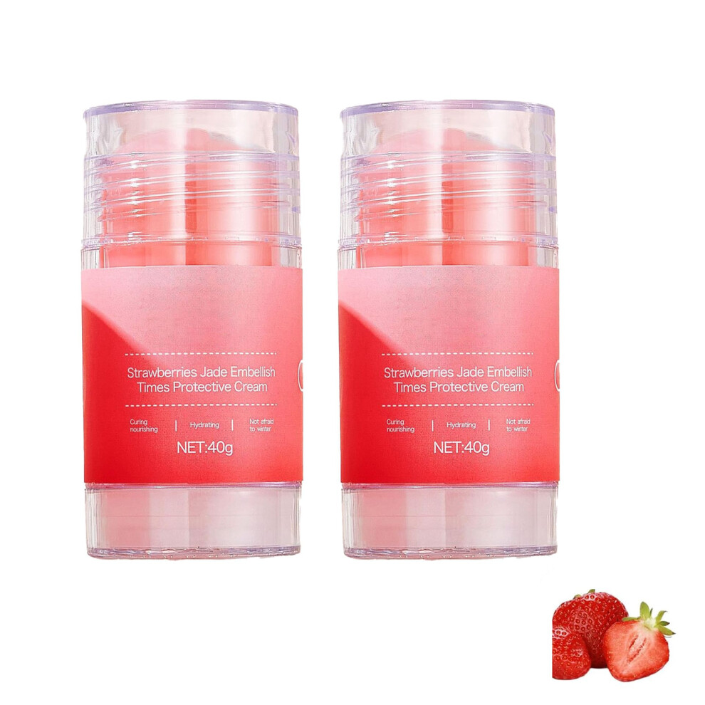 Cream Foot For Cracked Heels, Deep Hydration Heel Balm Stick Duo For Dry Skin