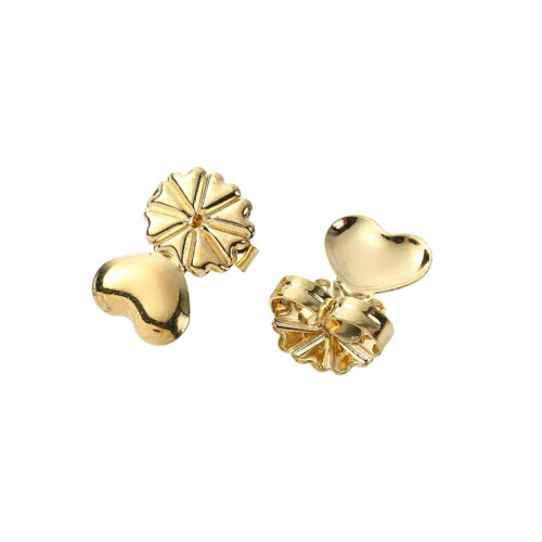 Heavy Earring Lifters, Earring Backs For Droopy Ears for Maximum Support, Adjustable Design with Secure Fit Technology, Hypoallergenic Secures For Stu 1