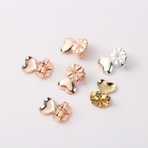 Heavy Earring Lifters, Earring Backs For Droopy Ears for Maximum Support, Adjustable Design with Secure Fit Technology, Hypoallergenic Secures For Stu 2