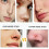 10 τεμάχια χρυσό δαχτυλίδι μύτης, κοσμήματα piercing μύτης από χειρουργικό ατσάλι 316L, 3