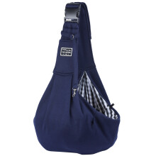 Pet Companion: Reversible Design Dog Carrier Sling With Dual Safety Device, Suitable For Year-Round Use, Soft Breathable Fabric For Your Loved Ones
