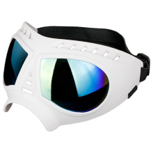 Dog Sunglasses, Eye Protection for Medium-Large Breed Pets Anti-Broken Lens with Adjustable Strap, Windproof and Dustproof Pet Glasses for Outdoor Act
