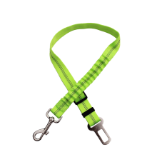 Dog Car Harness for Safe Travel, Heavy Duty Adjustable Lead with Elastic Buffer, Reflective Bungee Retractable Restraint for Dogs and Cats