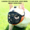 Bulldog Muzzle with Eyehole Design, Skin Friendly Adjustable Mesh Dog Muzzle for Anti Biting 5