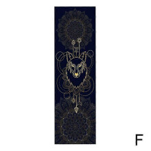 (Saint Golden Wolf) Non-Slip Yoga Pilates Mat Cover Towel Blanket Fitness Exercise Q BEST G8 FAST